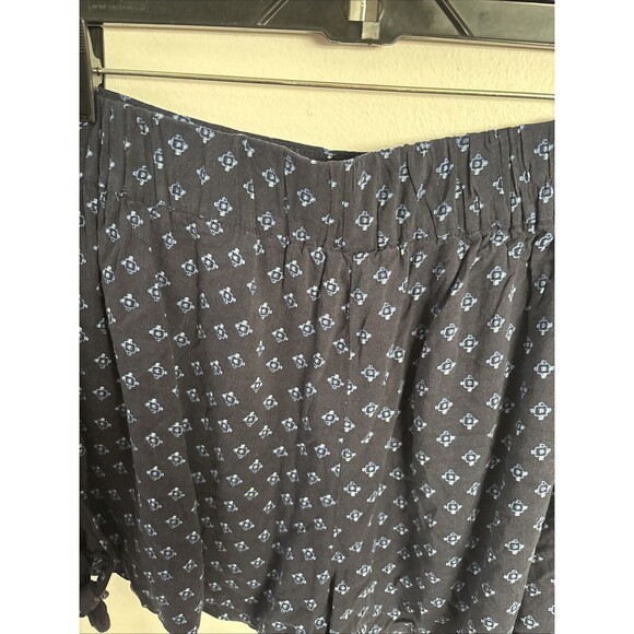 Free People Printed Side Tie Shorts Women's size M - Picture 8 of 10